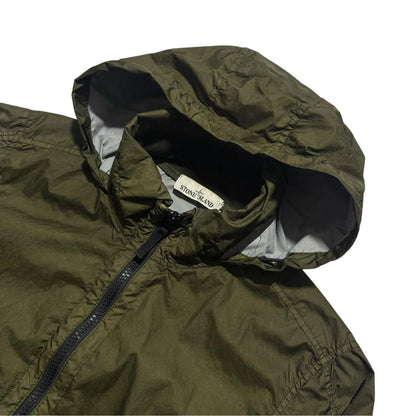 Stone Island Membrana 3L Jacket | Large, Olive