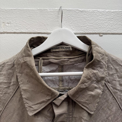 SS2000 Stone Island Paul Harvey Mesh Jacket (L) | Large, Grey
