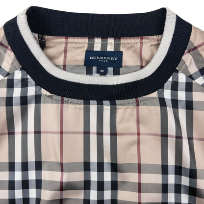 Vintage Burberry Nova Check Pullover Jacket Size L