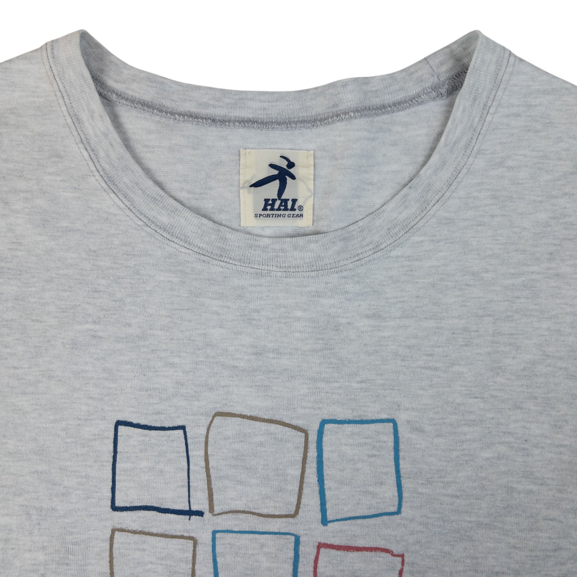 HAI SPORTING GEAR / Tシャツ/M/コットン/GRY Vintage Hai Sporting Gear By Issey Miyake Graphic T Shirt Size M