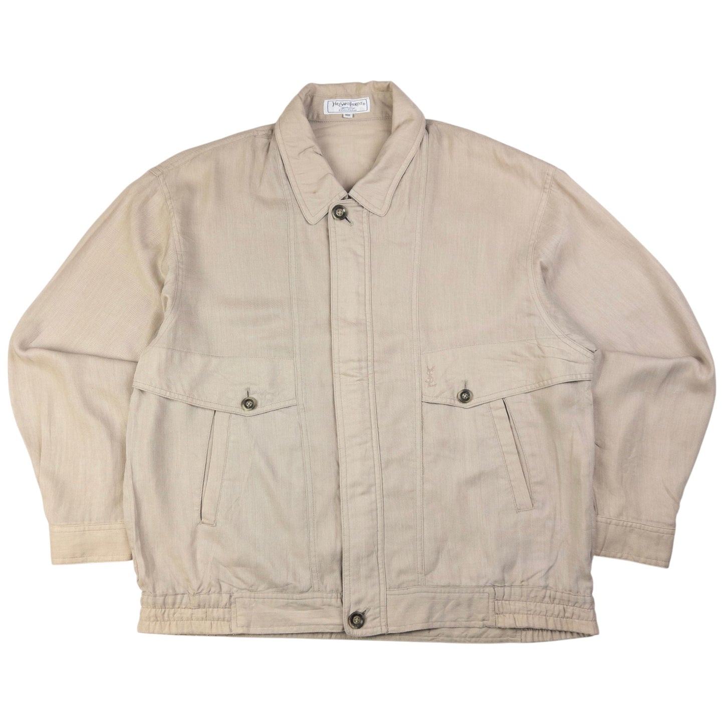 Vintage YSL Yves Saint Laurent Harrington Jacket Size L