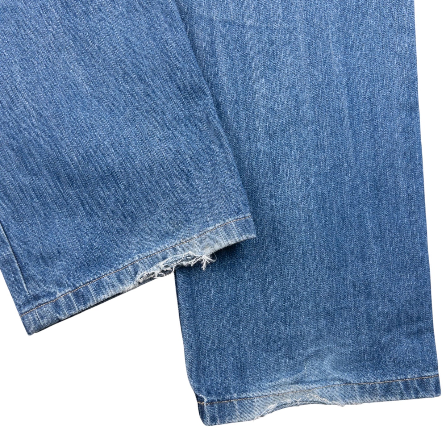 Vintage 2000s YSL Yves Saint Laurent Embroidered Denim Jeans Size W36 | W36, Blue