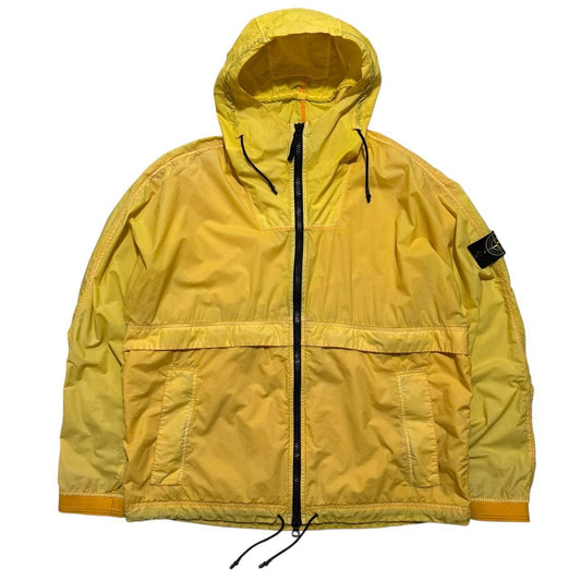 Stone Island Resin Poplin-TC Jacket | XXL, Yellow
