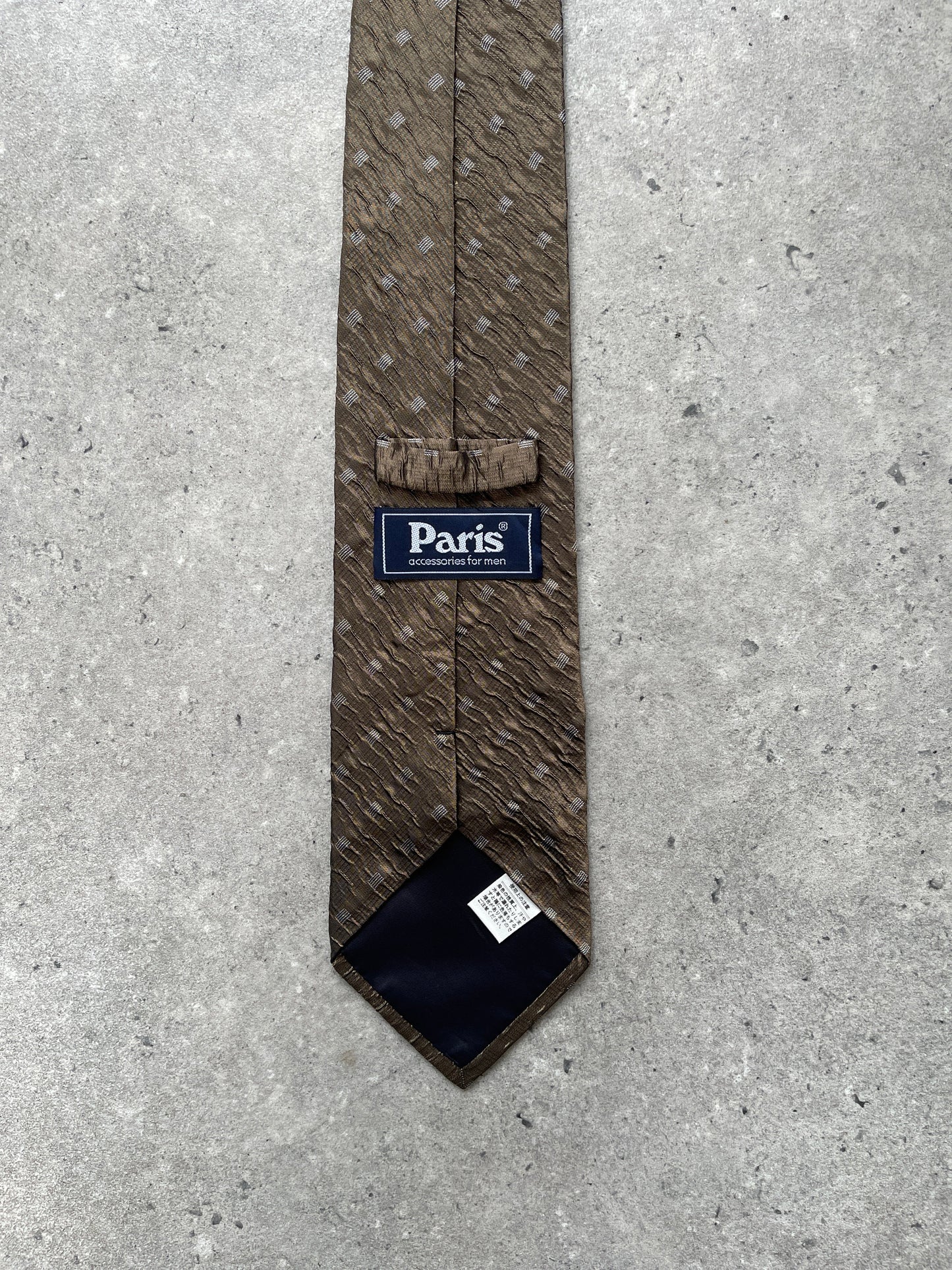 Vintage 1990s Textured Print Tie