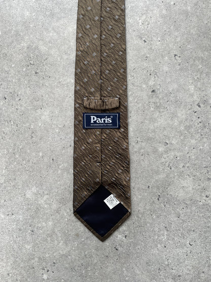 Vintage 1990s Textured Print Tie