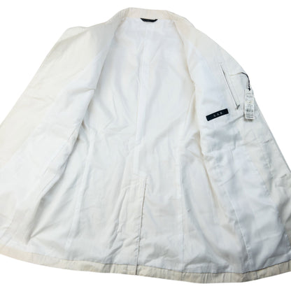 Vintage 90s Yohji Yamamoto A.A.R Button Up Jacket Size S | Small, Cream