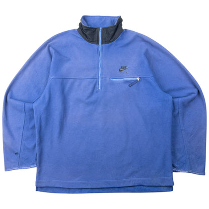 Vintage 90s Nike ACG F.I.T Q Zip Fleece Sweatshirt Size XL