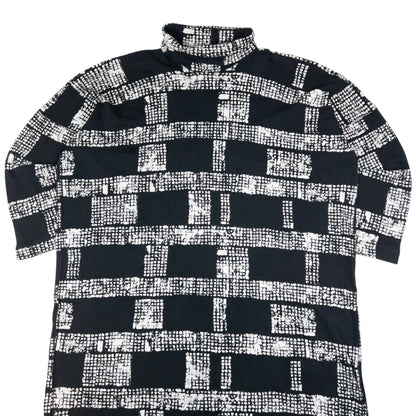 Vintage Plantation By Issey Miyake Turtleneck Dress Womens Size L