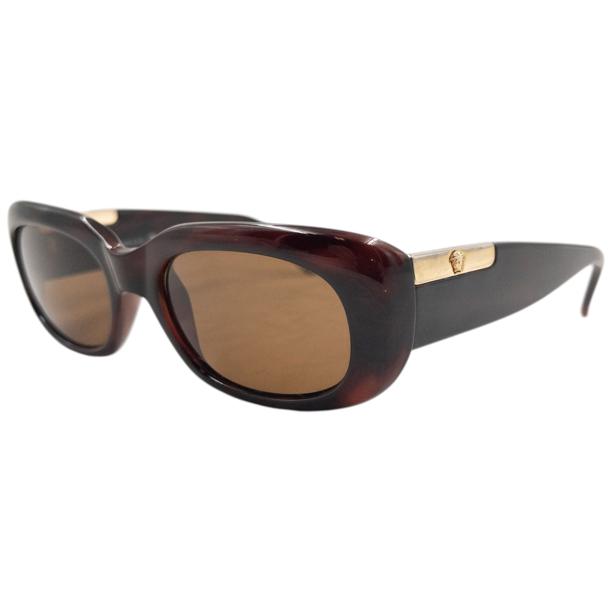 Vintage 1996 Gianni Versace Sunglasses | O/S, Brown