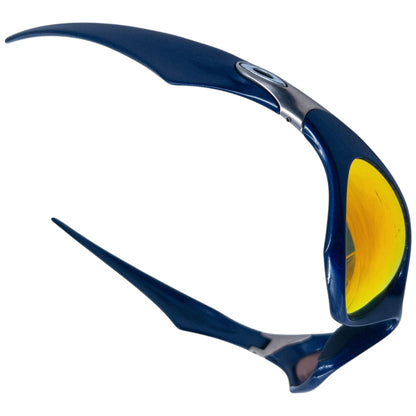 Vintage 2002 Oakley Scar Midnight Fire Iridium Sunglasses