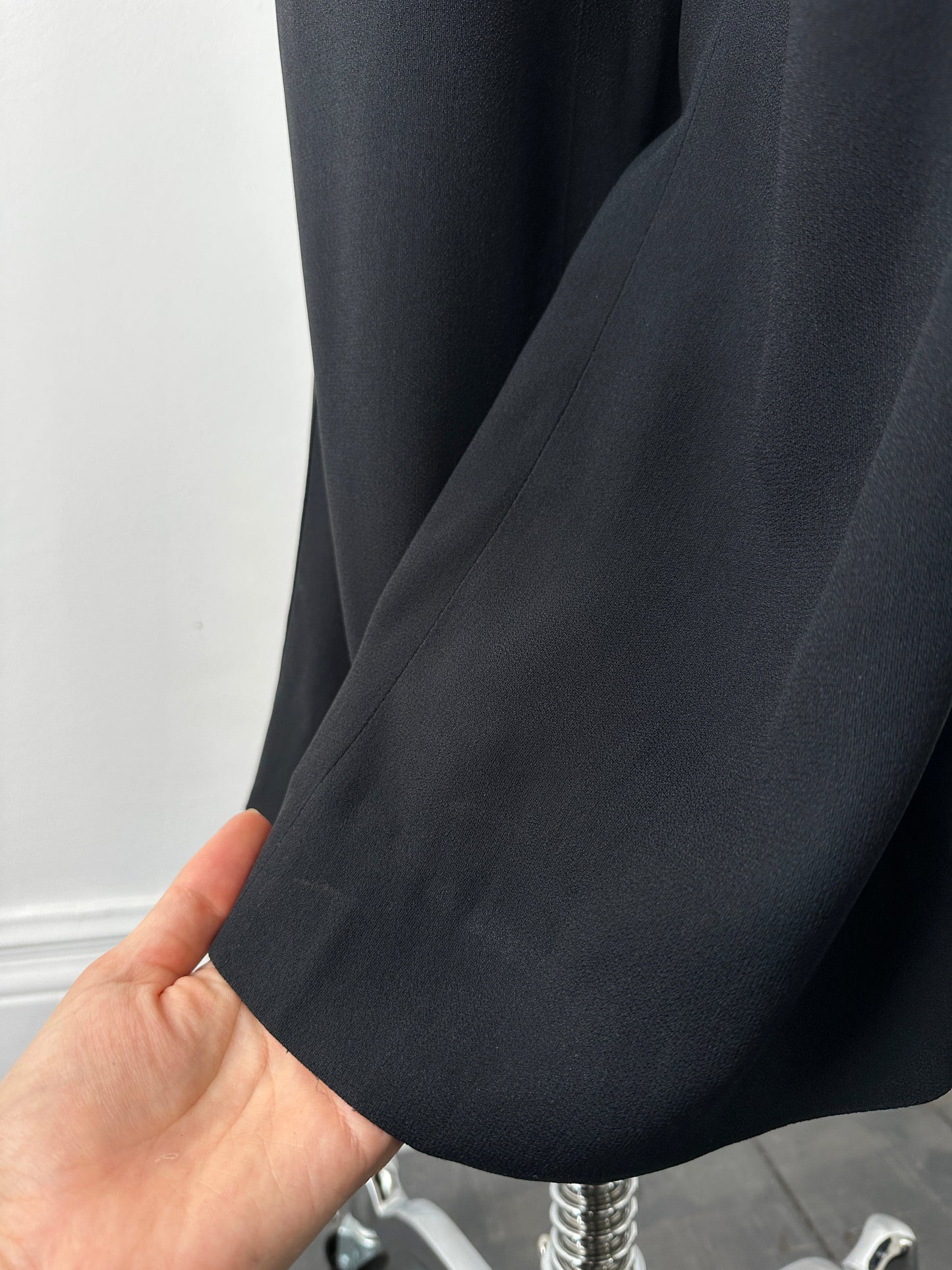 Emporio Armani 1990s Wide Leg Tailored Trouser - W26