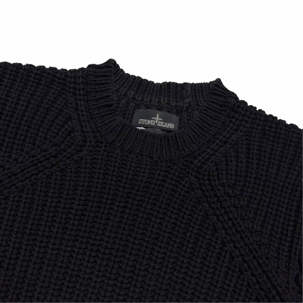 Stone Island Shadow Project Heavy Knit | XL, Black