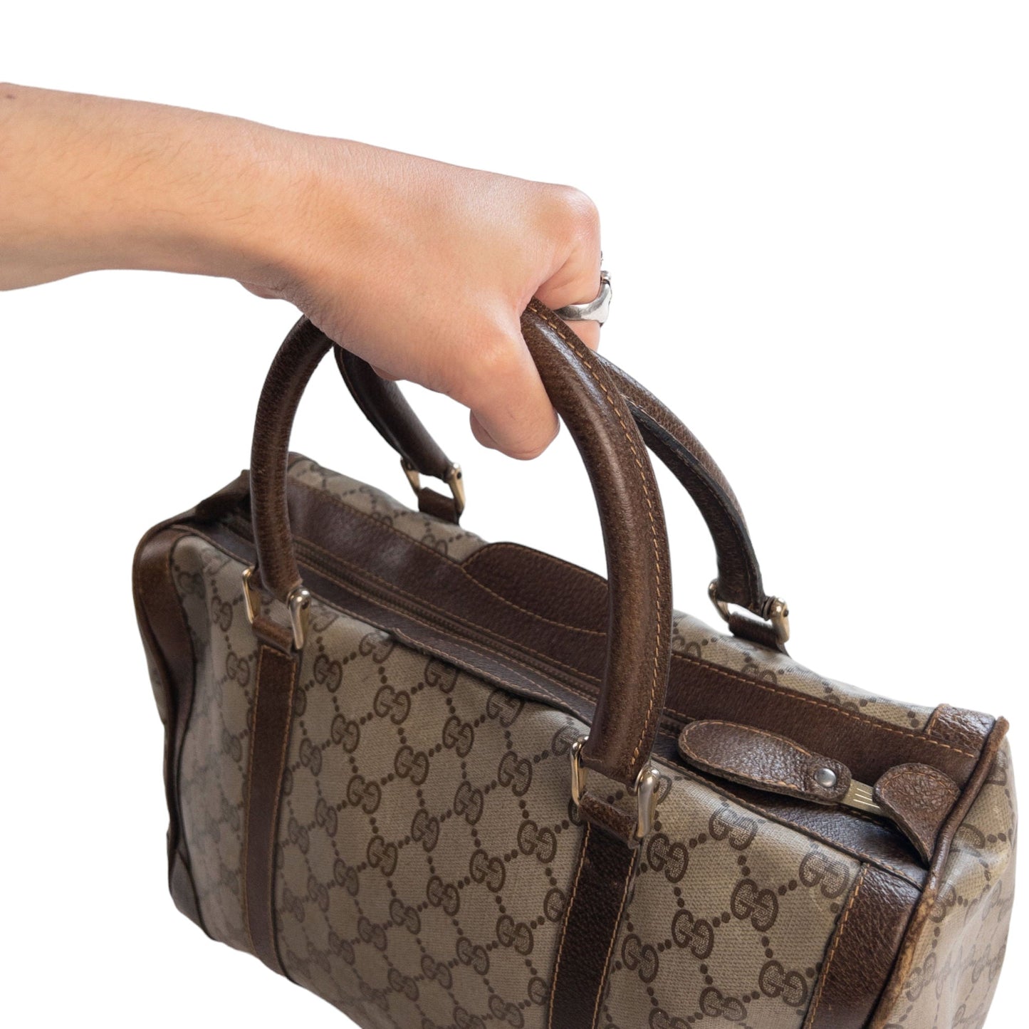 Vintage Gucci Monogram Handbag