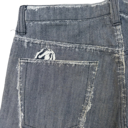 Vintage 2000s A-POC By Issey Miyake Denim Jeans Size W32 | W32, Grey