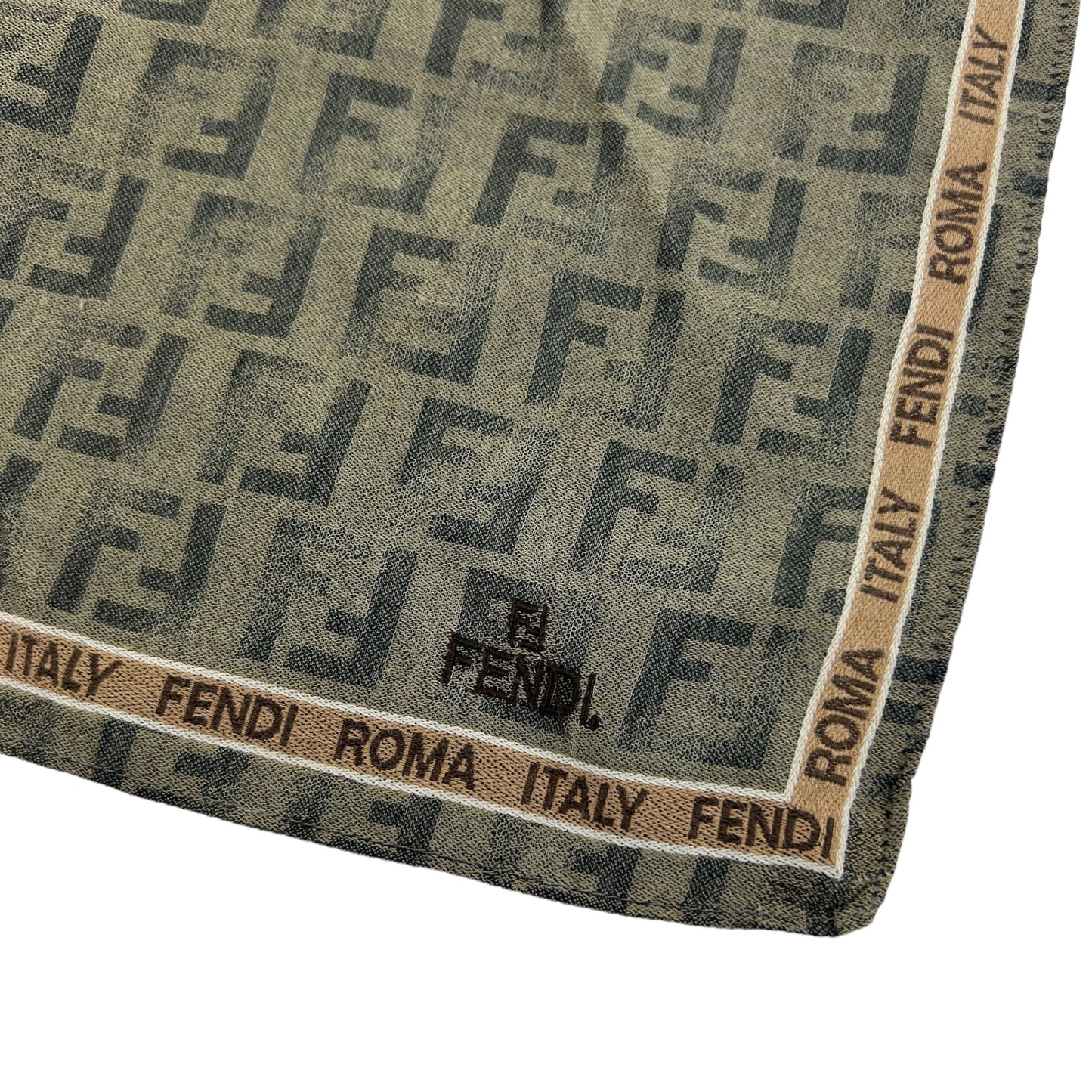 Vintage Fendi Monogram Handkerchief