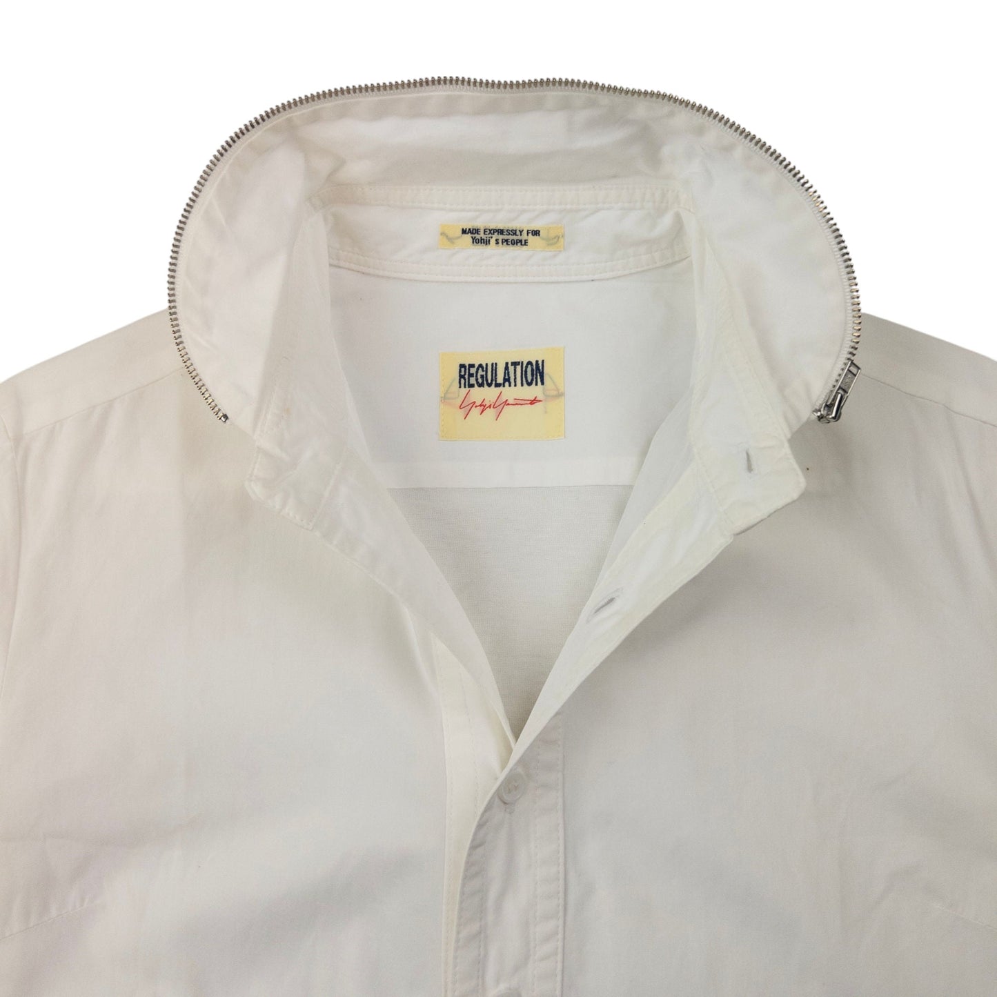 Vintage Yohji Yamamoto Regulation Button Up Shirt Dress Womens Size M