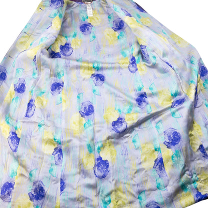 Vintage 90s Gianni Versace Couture Trench Jacket Womens Size L | Large, Purple