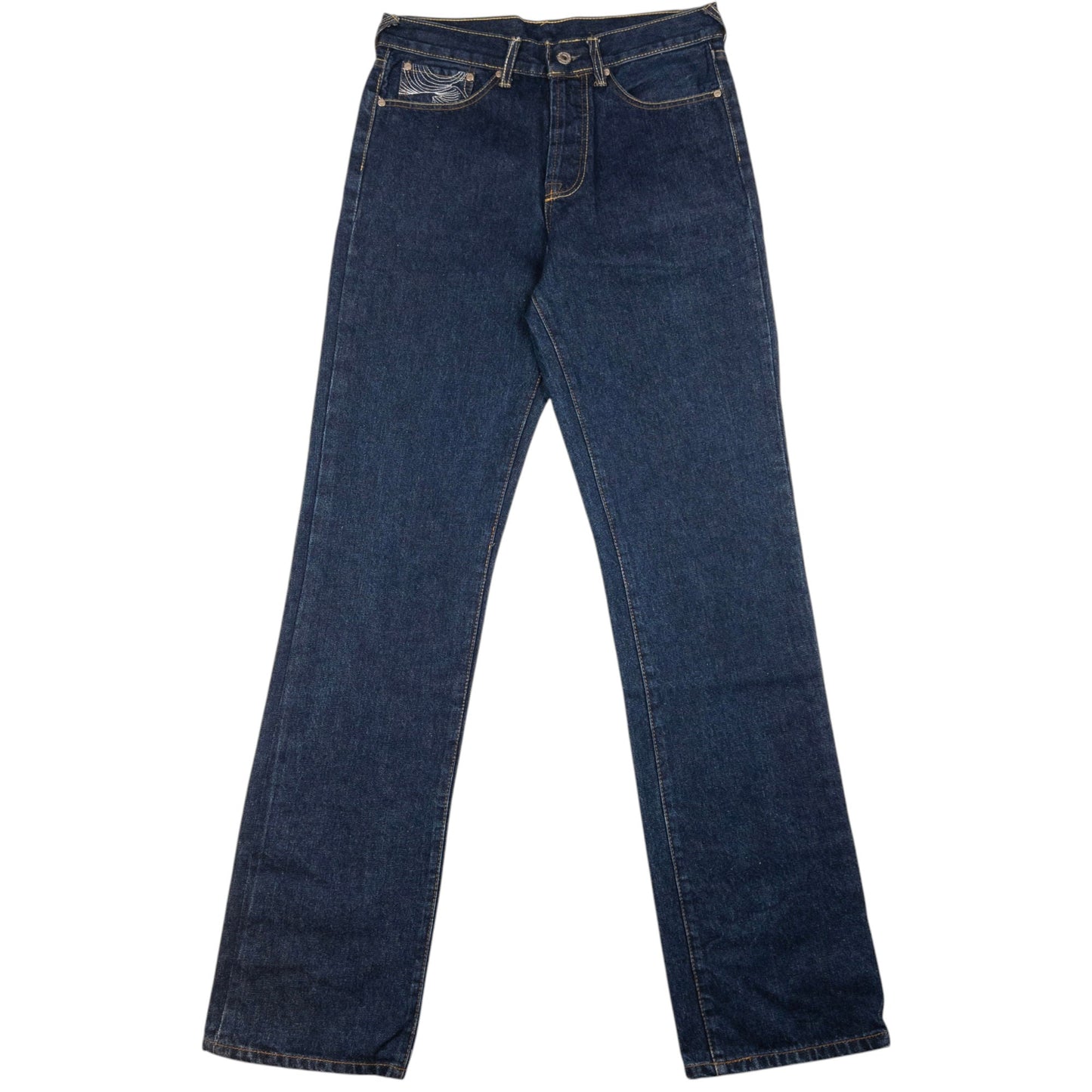Vintage Japanese Denim Fantasy Embroidered Jeans Size W30