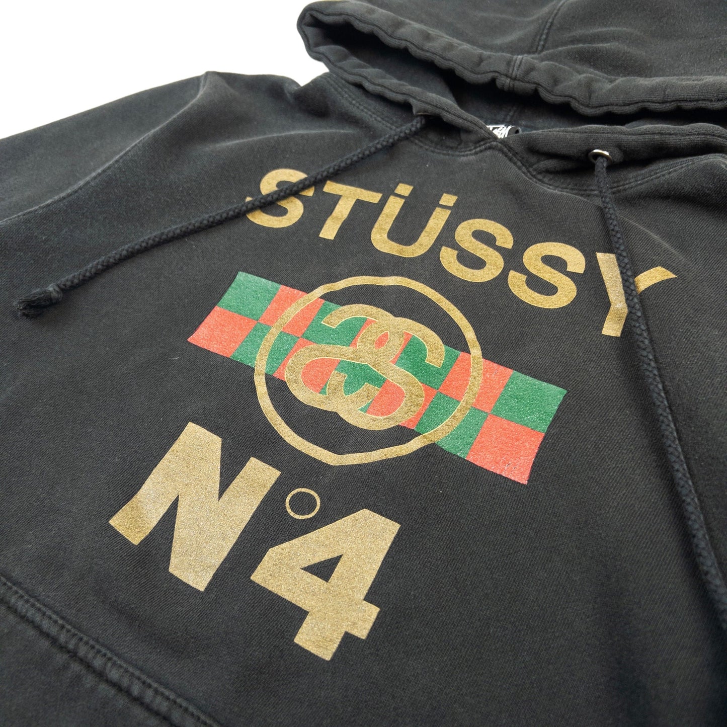 Vintage Stussy Graphic Hoodie Size S