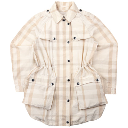 Vintage Burberry Nova Check Rain Jacket Womens Size M