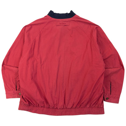 Vintage 90s Burberry Nova Check Reversible Bomber Jacket Size L | Large, Navy
