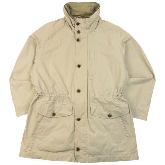 Vintage 90s Burberry Zip Up Jacket Size XL | XL, Beige