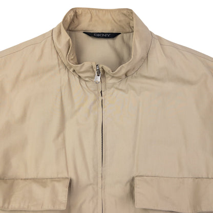 Vintage DKNY Zip Up Padded Jacket Size XL