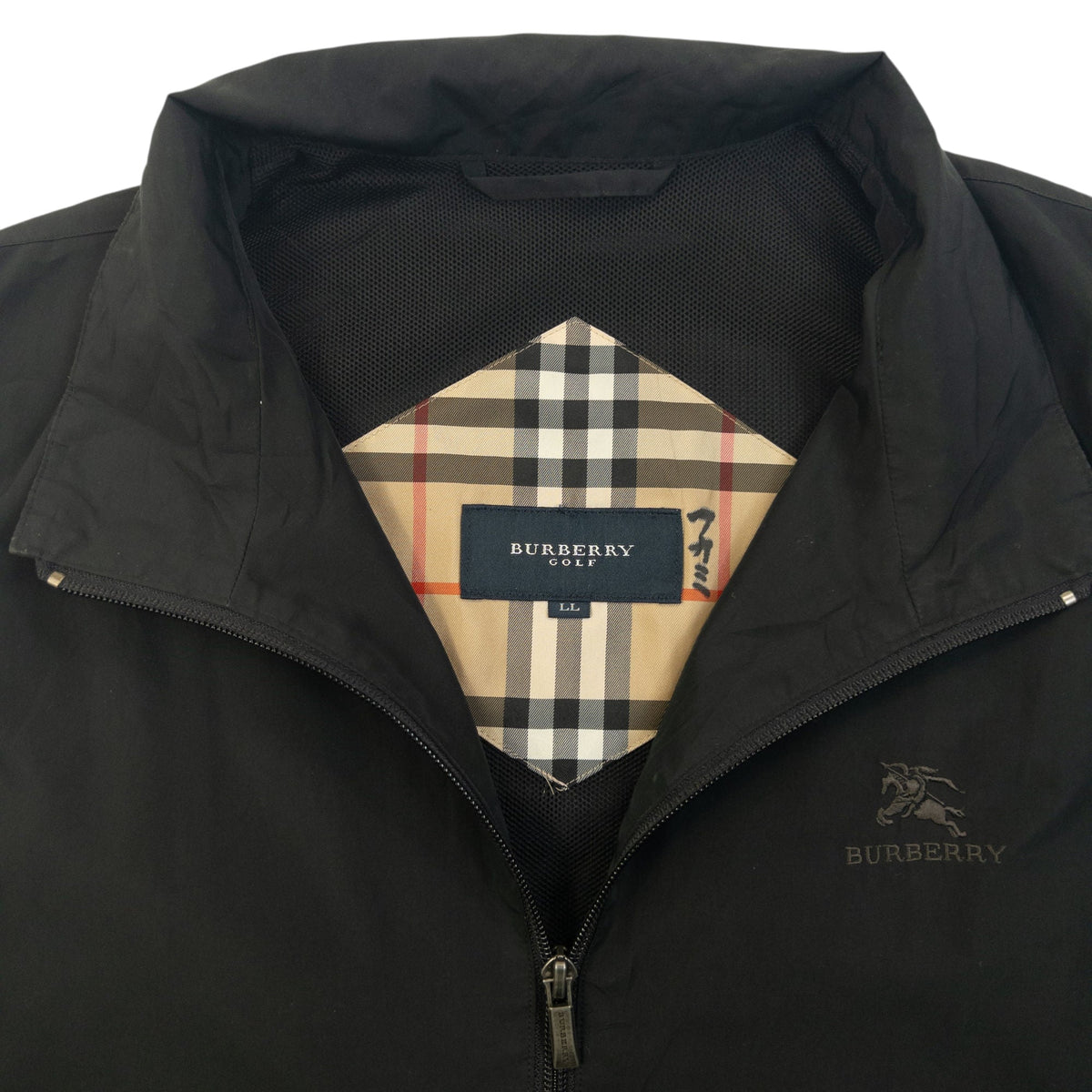 Vintage 2000s Burberry Zip Up Gilet Size XL | XL, Black