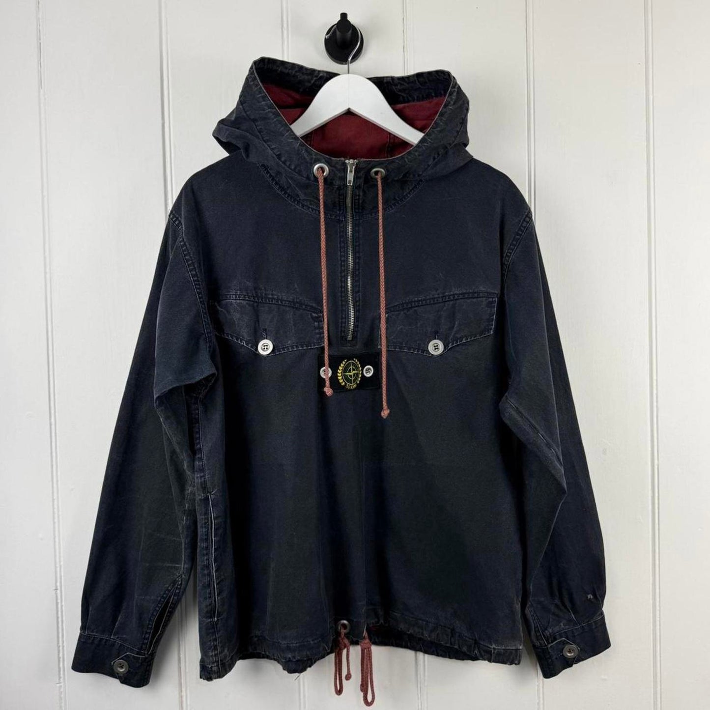 Stone Island Tela Stella 30th Anniversary Smock Jacket (M) | Medium, Red