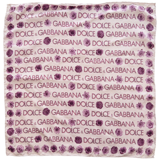 Vintage Dolce & Gabbana Silk Scarf