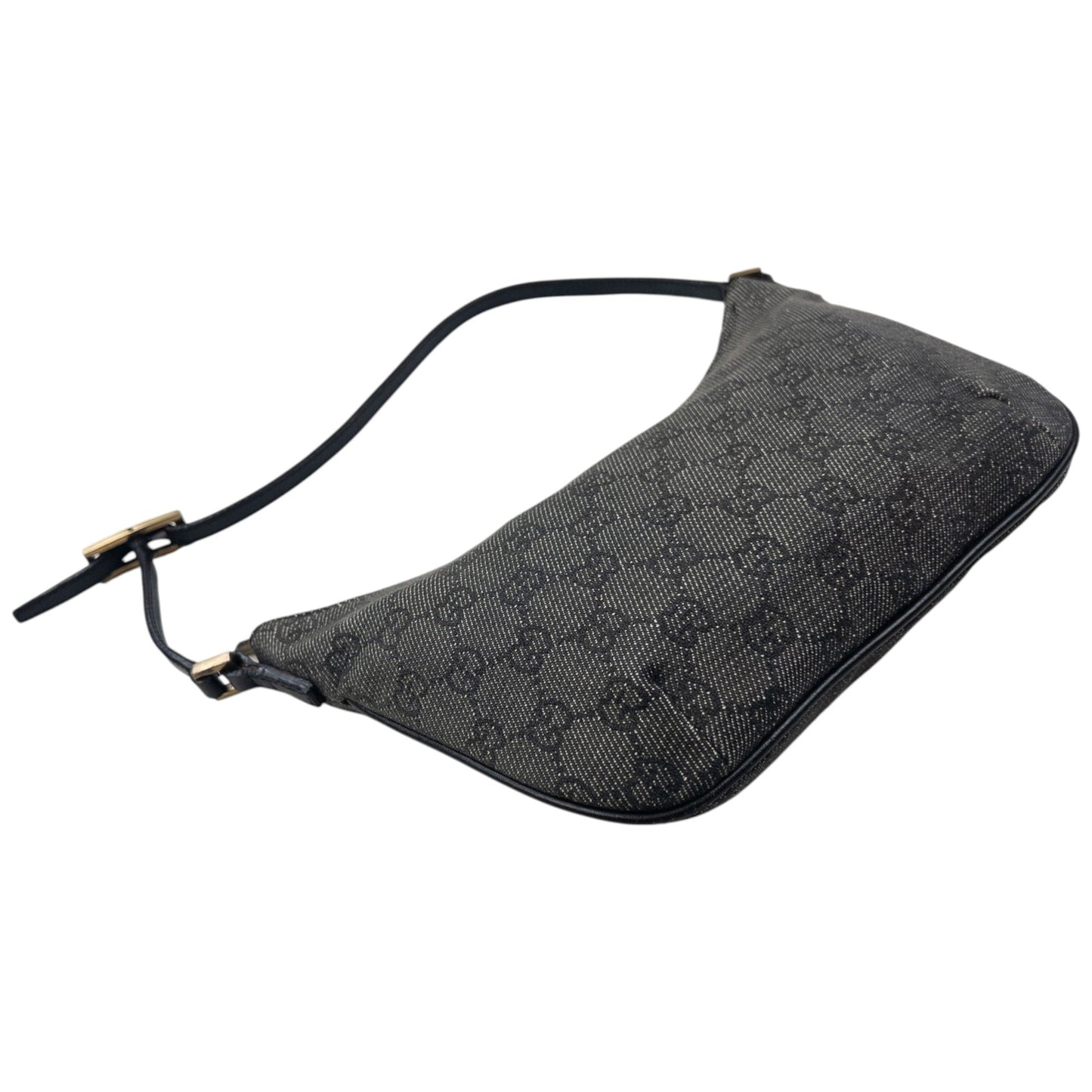 Vintage Gucci Monogram Shoulder Bag