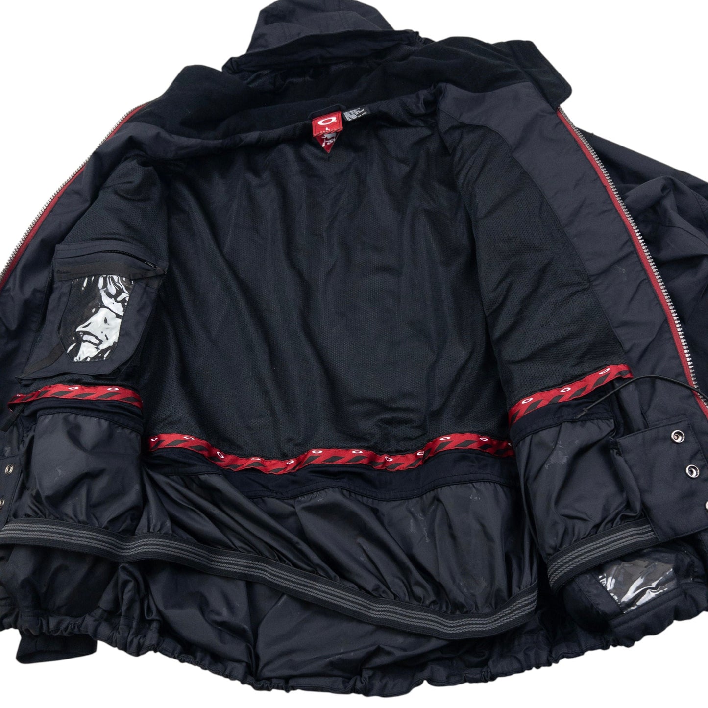 Vintage Oakley Zip Up Snowboarding Jacket Size XL