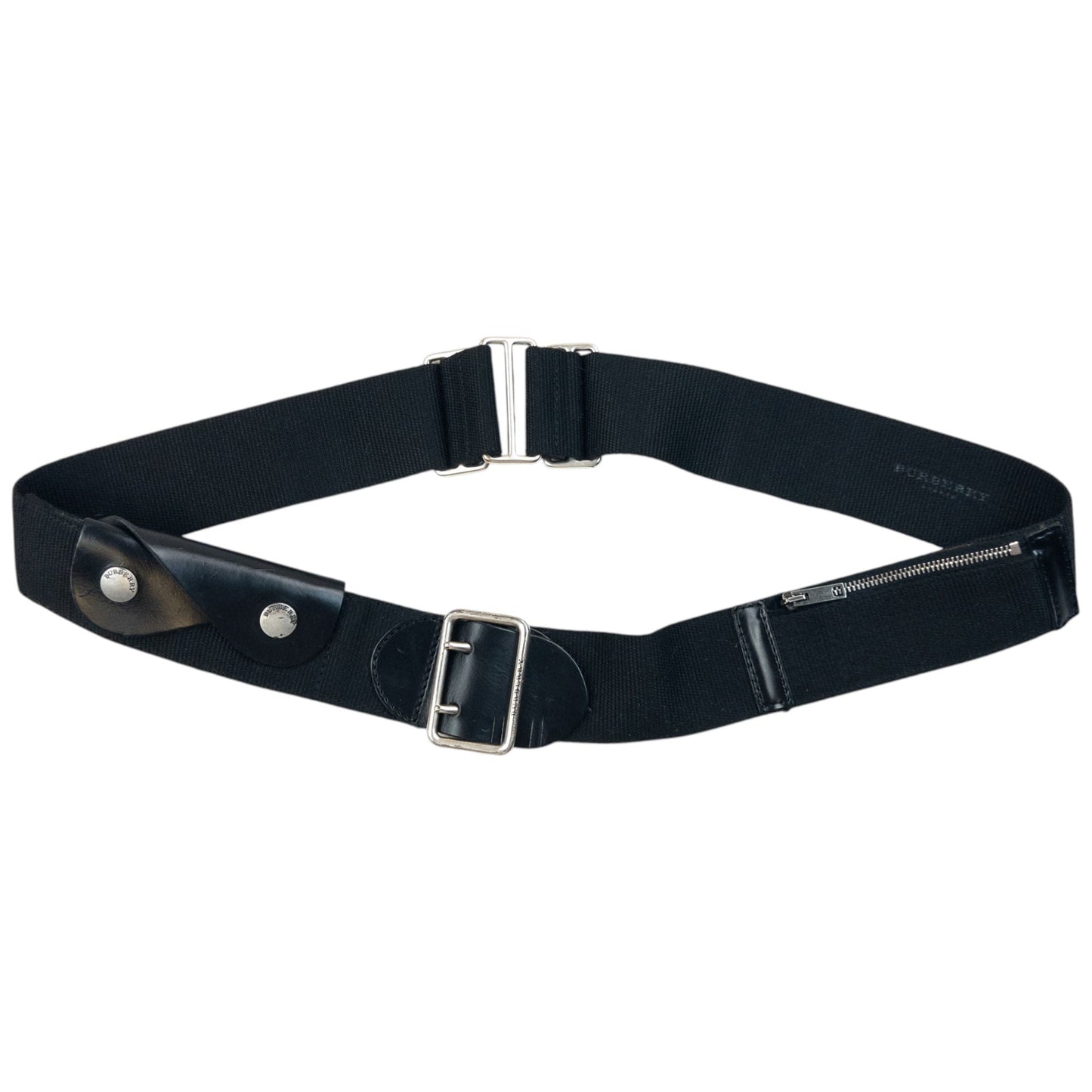 Vintage 2000s Burberry Belt Size L | O/S, Black
