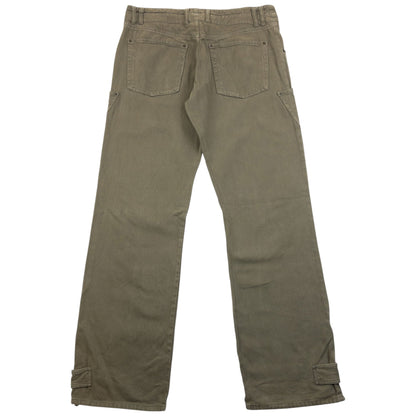 Vintage 2003 Dolce & Gabbana Zip Cuff Denim Jeans Size W34 | W34, Grey