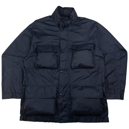 Vintage Armani Jeans Zip Up Cargo Jacket Size