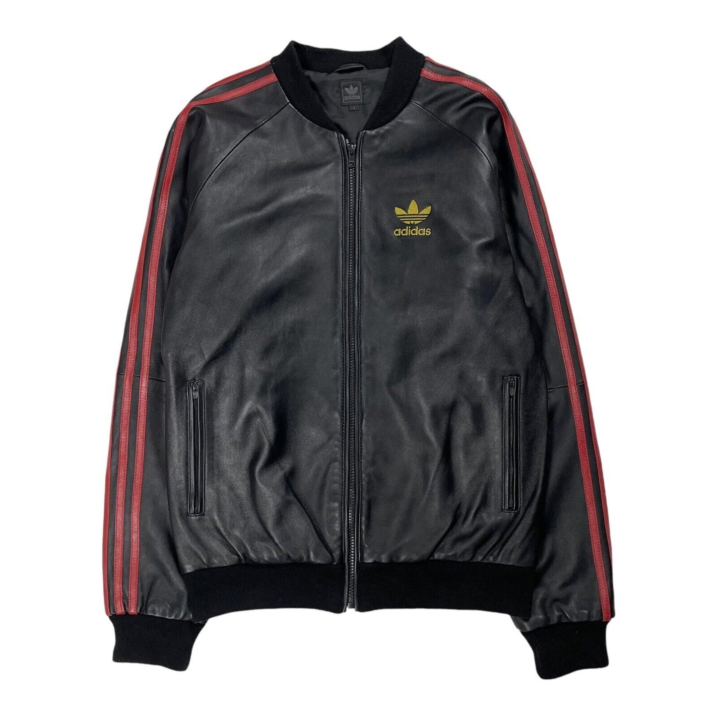 Vintage Adidas Originals A-15 Leather Jacket, Size Small | Small, Multicoloured