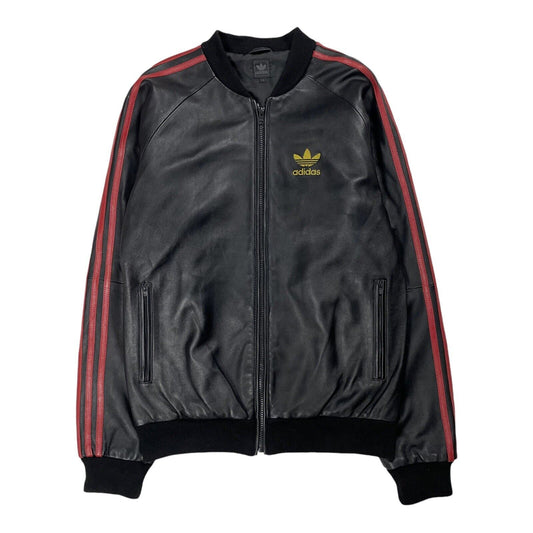 Vintage Adidas Originals A-15 Leather Jacket, Size Small | Small, Multicoloured