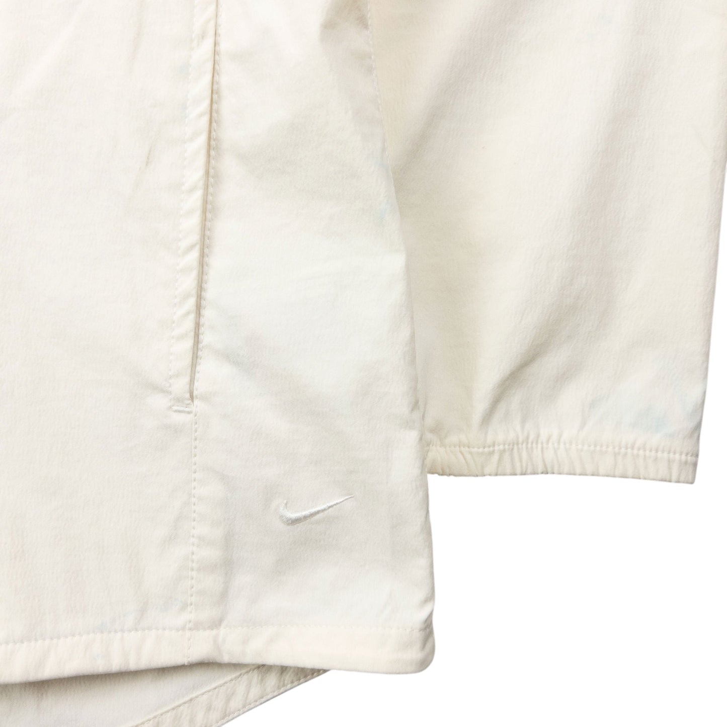 Vintage 2000s Nike Asymmetric Zip Up Jacket Size S | Small, Cream