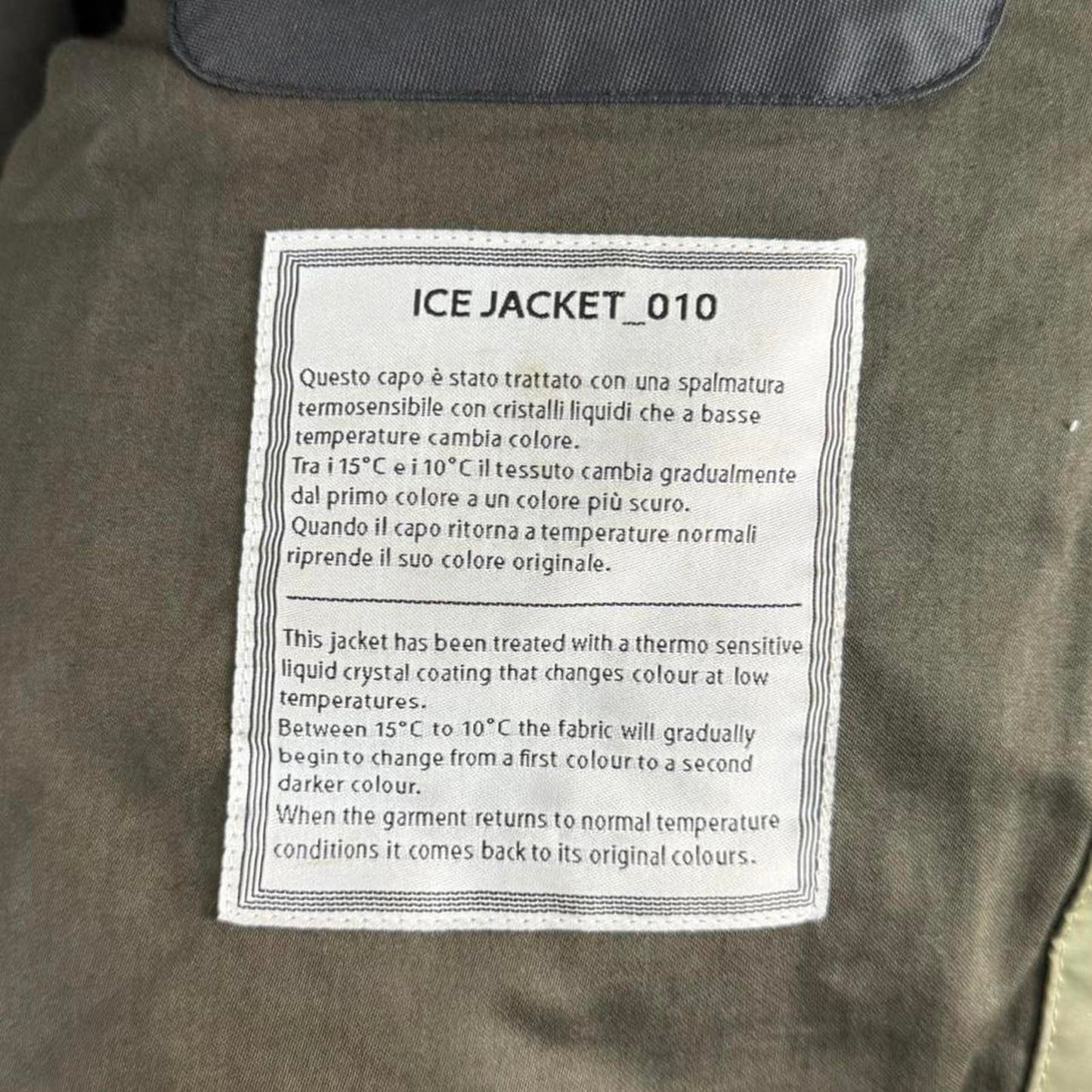 Stone Island Ice Jacket AW2009 (XXL) | XXL, Blue