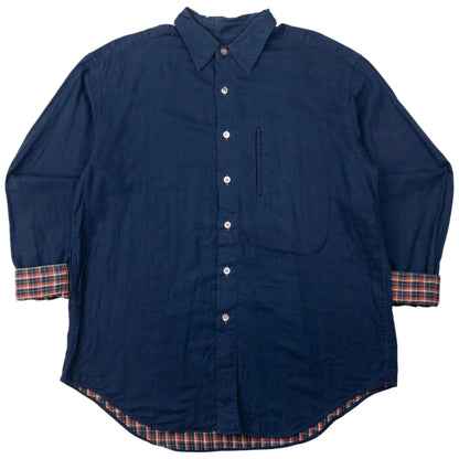 Vintage Issey Miyake Long Sleeve Button Up Shirt Size L