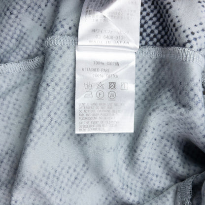 Vintage 90s Yohji Yamamoto Pattern Dress Womens Size L | Large, Blue