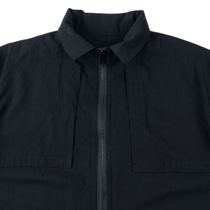 Vintage 2000s Yohji Yamamoto Lightweight Wool Dress Womens Size L | Large, Black
