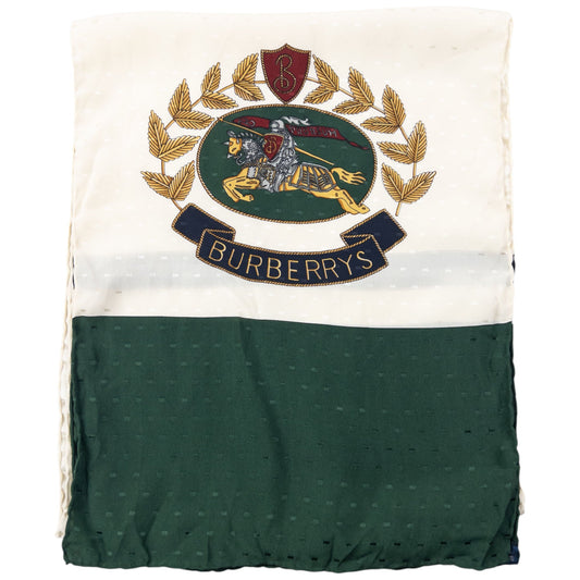 Vintage 90s Burberry Silk Scarf