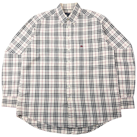 Vintage 2000s Burberry Nova Check Long Sleeve Button Up Shirt Size L | Large, Multicoloured