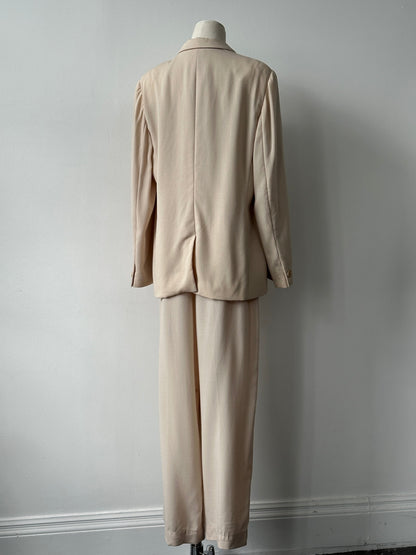 Mani 1990s Pure Wool Single Breasted Suit - L/W30