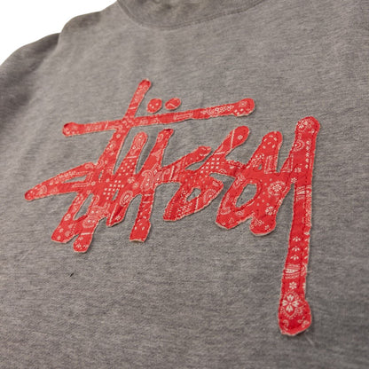 Vintage Stussy Paisley Applique Sweatshirt Size L