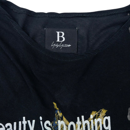 Vintage B By Yohji Yamamoto Lightweight Graphic T Shirt Womens Size M