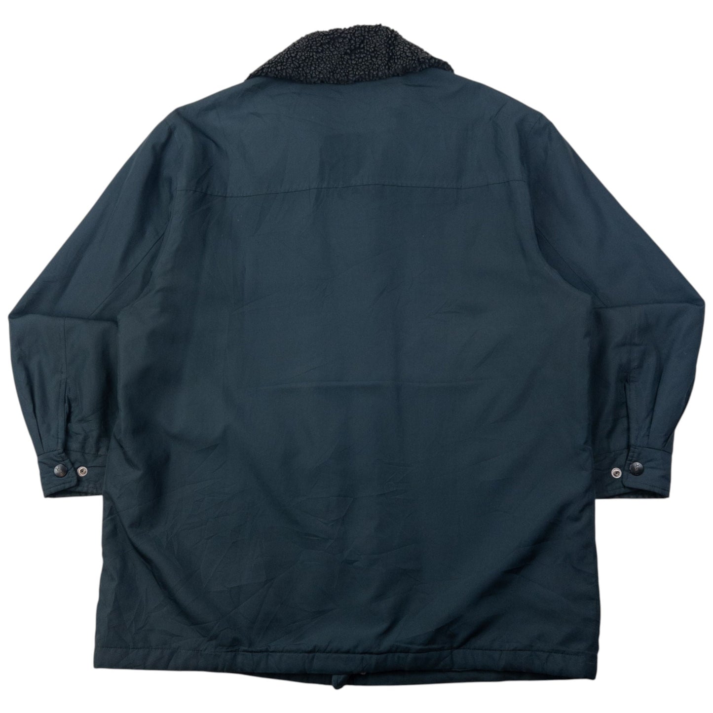 Vintage 90s YSL Yves Saint Laurent Fleece Collar Jacket Size L