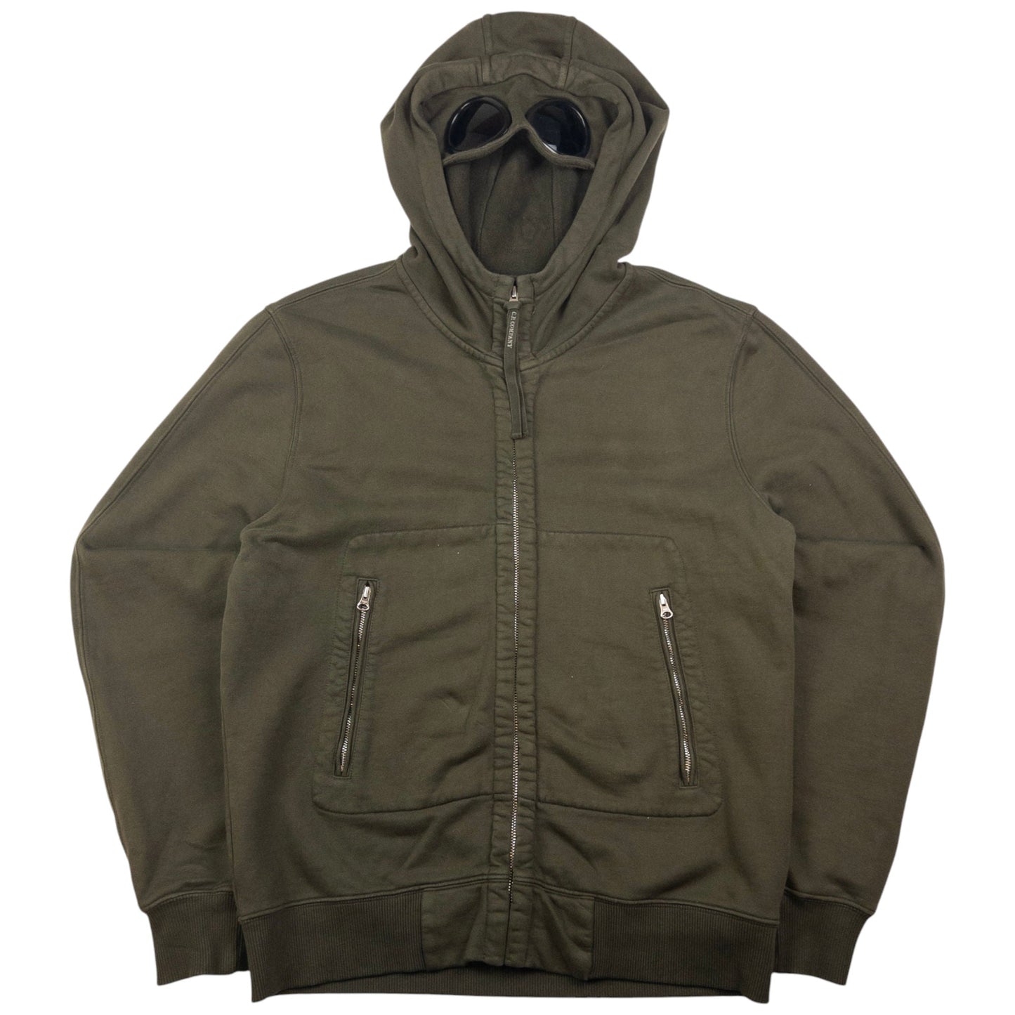 Vintage CP Company Goggle Hood Zip Up Hoodie Size M