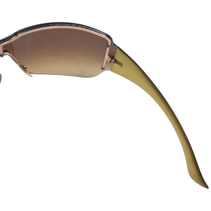 Vintage 2000s Gucci Monogram Sunglasses | O/S, Brown